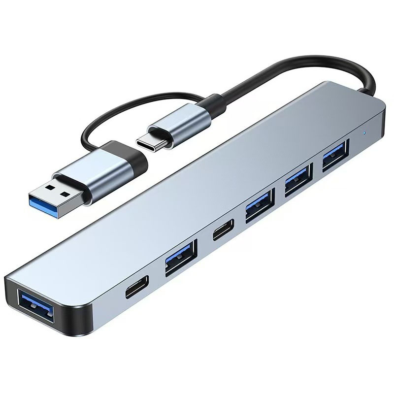 Laptop Accessories Hub - Hub USB A/C a 5/7/8 porte,