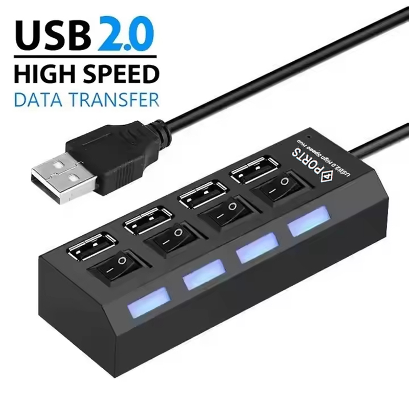 Laptop Accessories Hub - Hub USB 2.0 a 4 porte