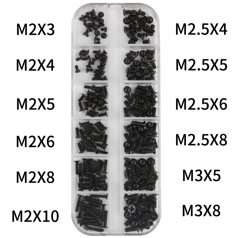 Laptop Electronics Accessories - 240 pz M2 M2.5 M3 Set