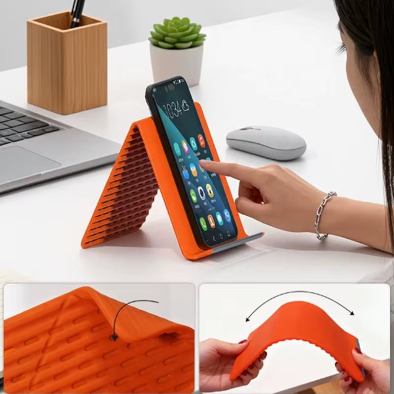 Laptop Ergonomic Accessories - Supporto per telefono in silicone flessibile