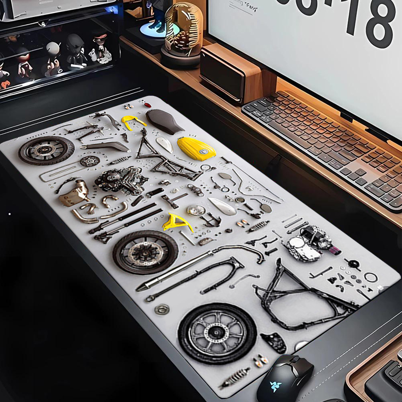 Laptop Accessories Gaming - Tappetino per Mouse in Gomma con