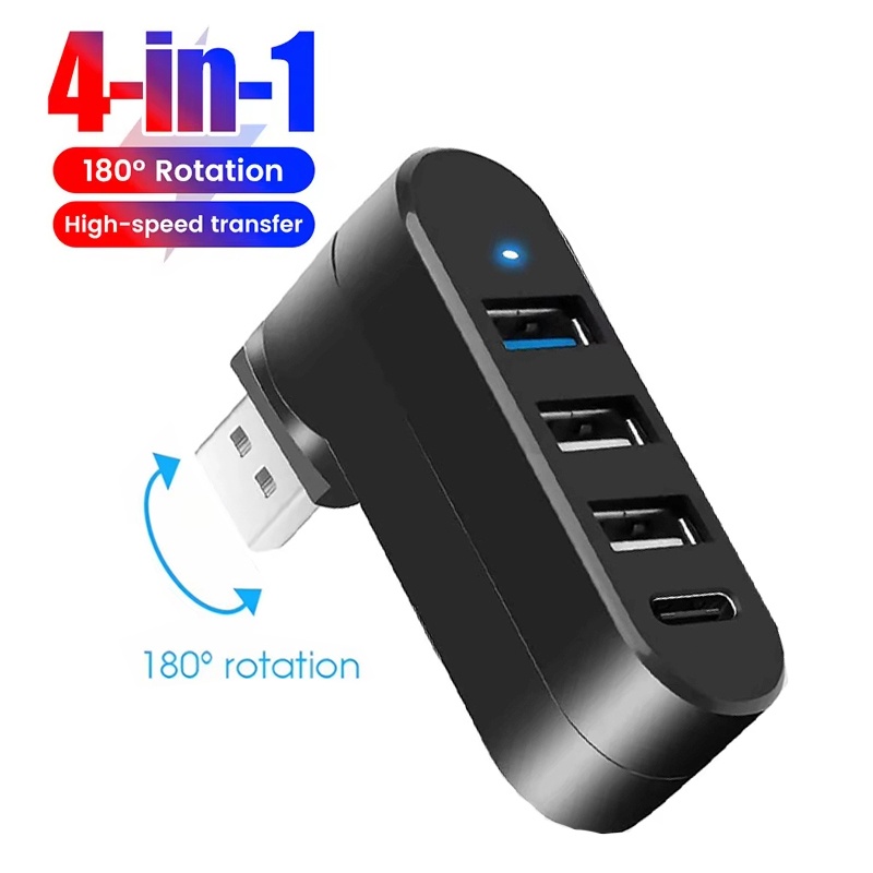 Laptop Accessories Hub - Hub USB 2.0 a 4 Porte