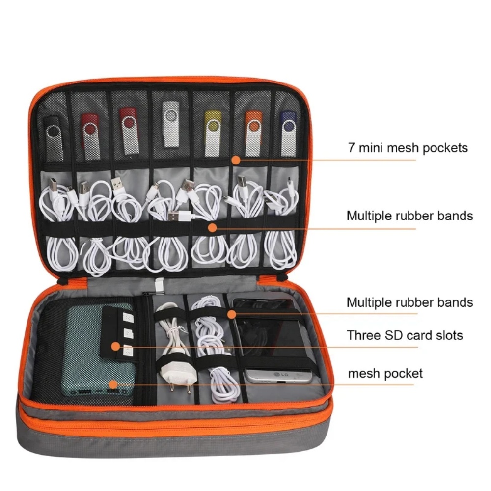 Borsa Organizer per accessori  - Laptop Electronics Accessories recensione e prezzo