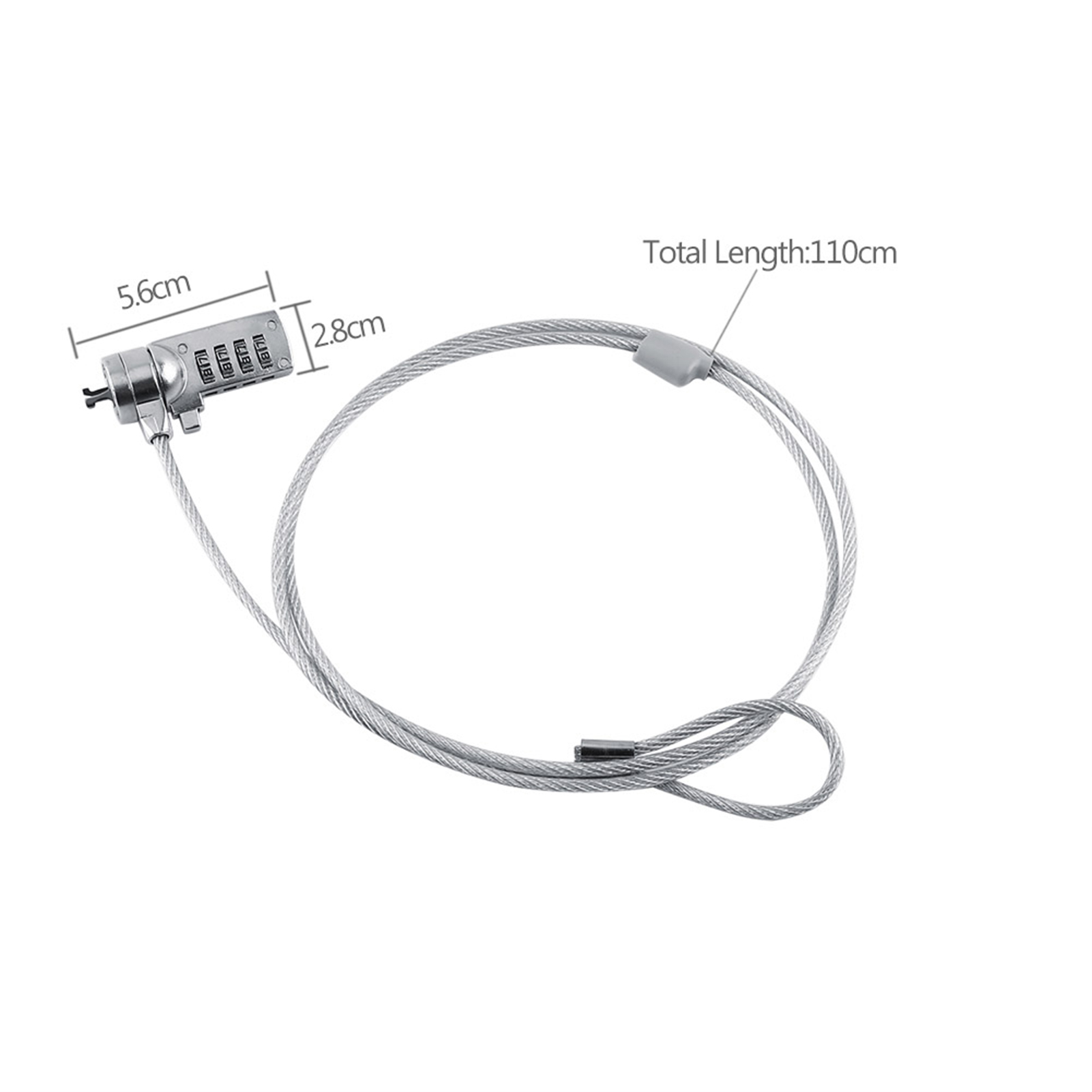 Deterrente antifurto per lapto - Laptop Lock Cable recensione e prezzo