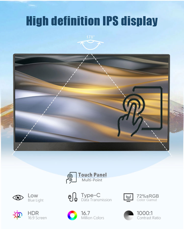 Monitor OLED da 15.6 16 18.4 2 - Monitor Portable Usb recensione e prezzo
