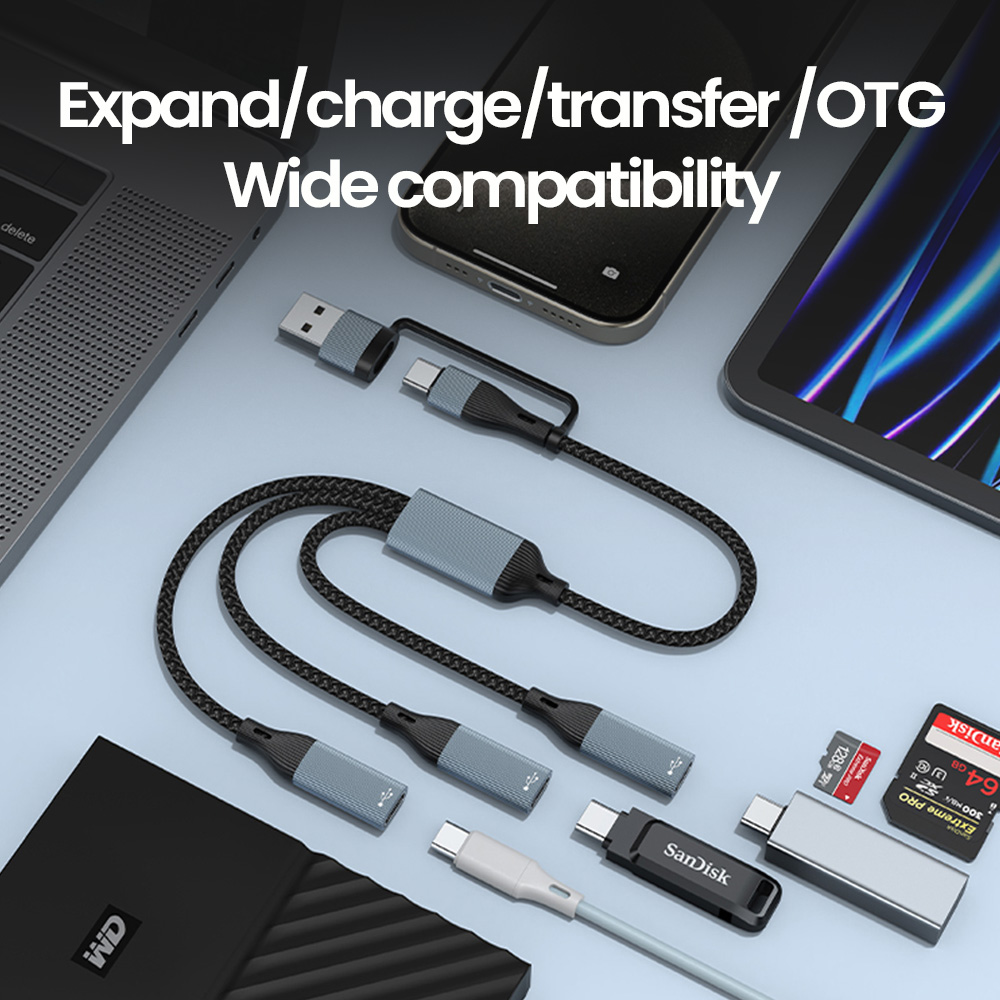 Hub USB 3 in 1 tipo C Hub USB  - Laptop Lock Cable recensione e prezzo