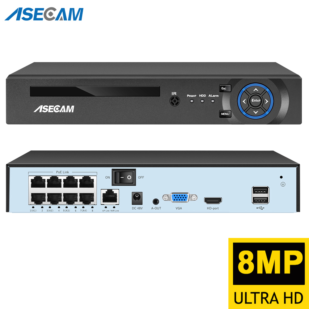 Super 8MP POE NVR Videoregistr - Monitor Portable Usb recensione e prezzo