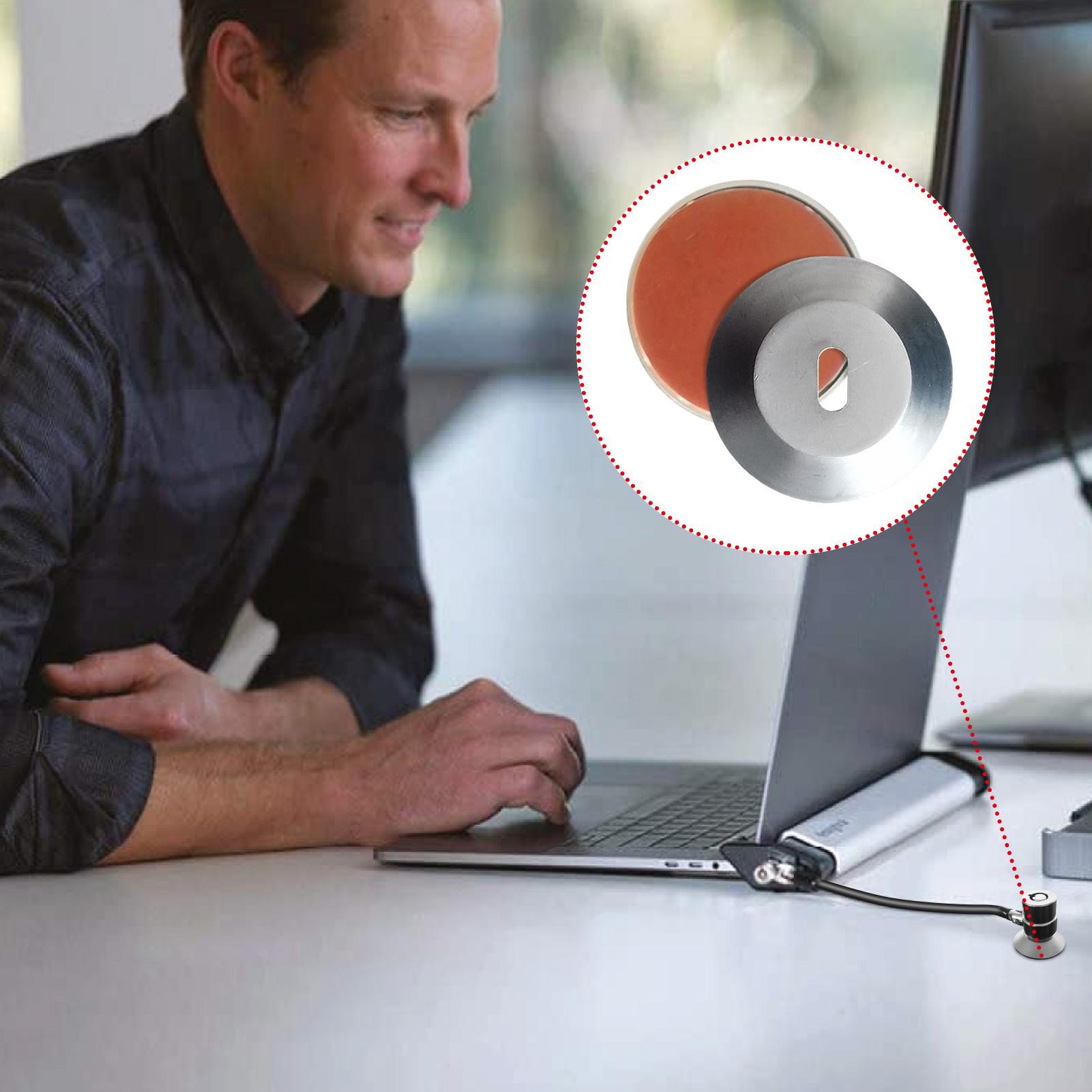 1 pz Base di bloccaggio del ca - Laptop Lock Cable recensione e prezzo