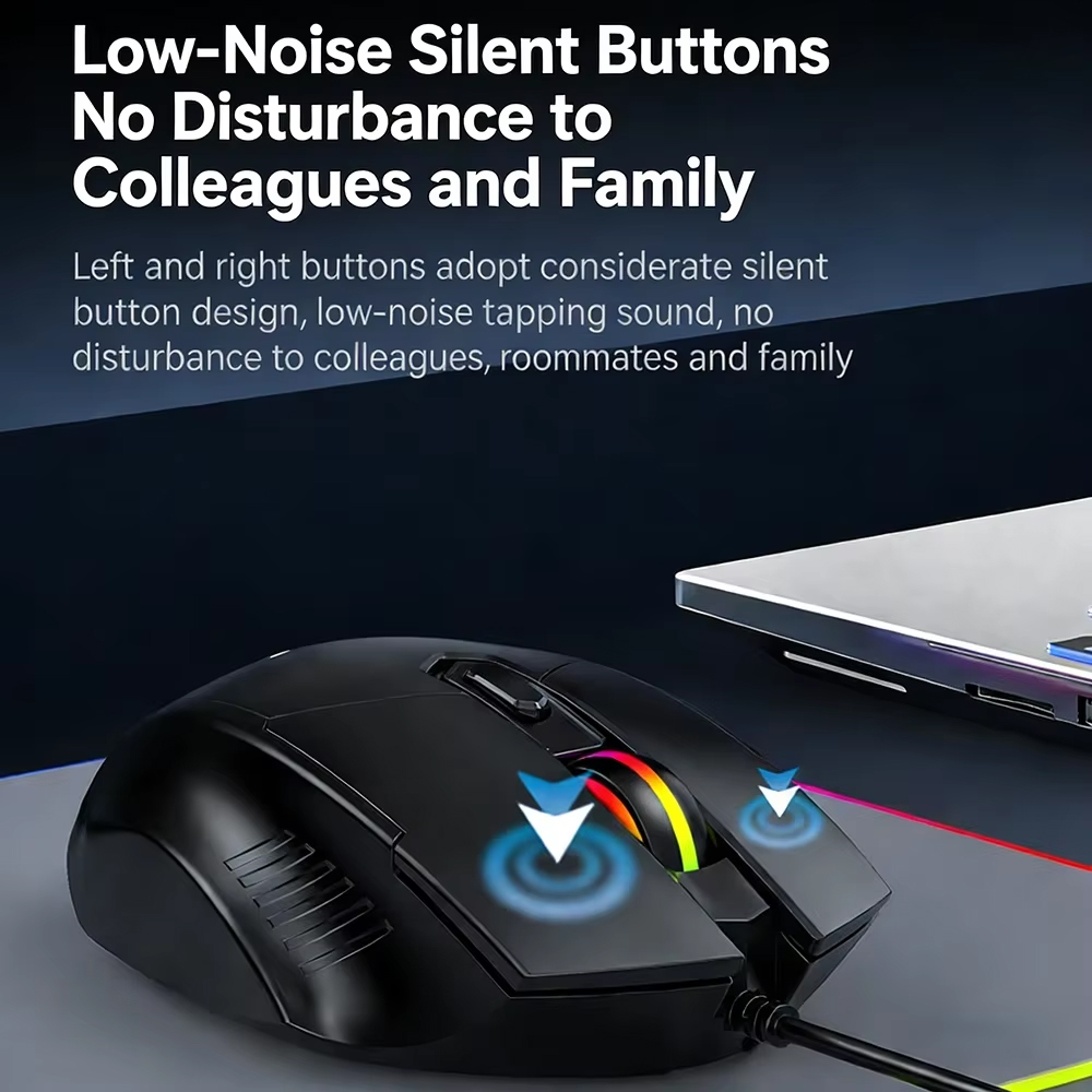 KEBIDUMEI Mouse cablato 7200DP - Laptop Electronics Accessories recensione e prezzo