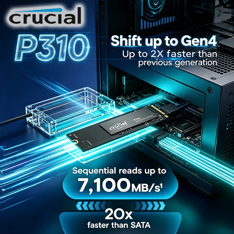 Crucial P310 M.2 2280 PCIe Gen - Samsung Ssd 980 Pro recensione e prezzo