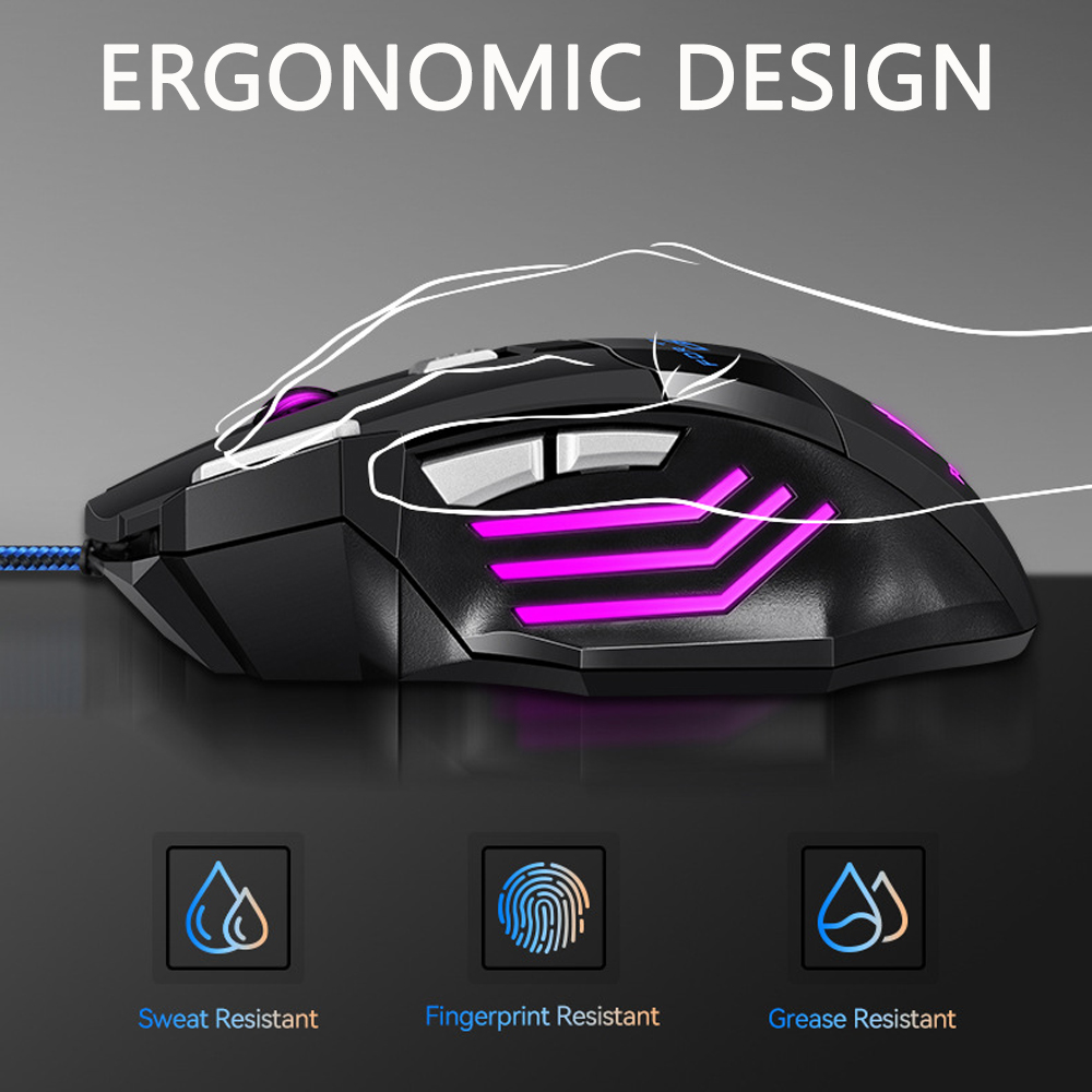 KEBIDUMEI Mouse da gioco cabla - Laptop Electronics Accessories recensione e prezzo