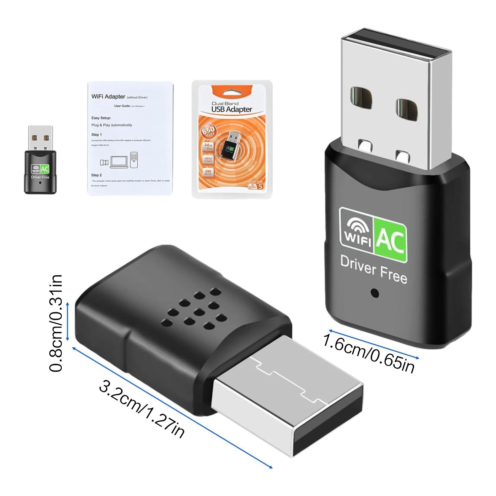 Adattatore WiFi USB AC600, min - Laptop Ergonomic Accessories recensione e prezzo